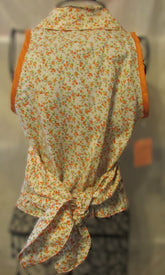 Womens tie collared shirt